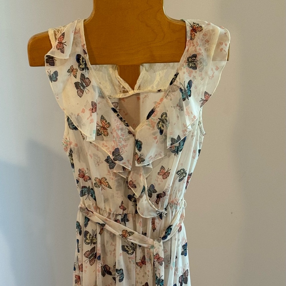Disney Cinderella Butterfly Cream Dress